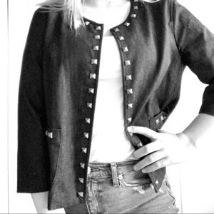 NYC New York Company Clothing Dark Demin Jacket